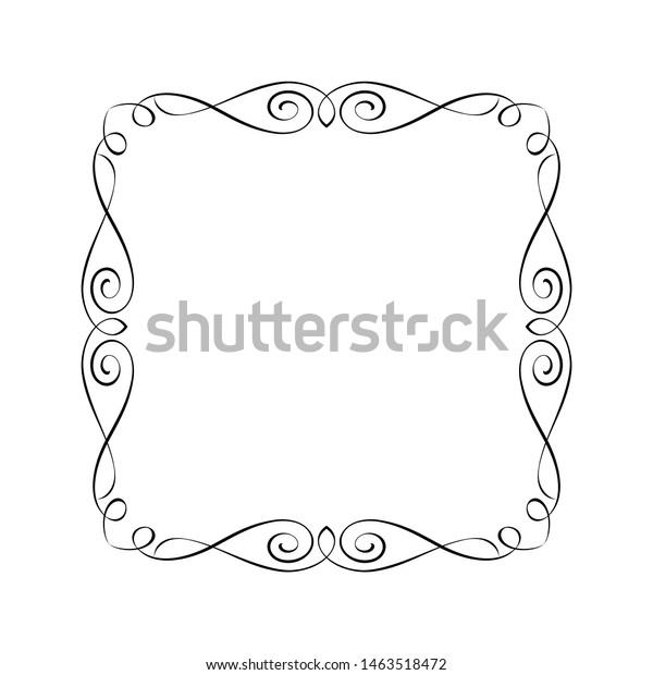 Frame vintage vector\
 with place for text.