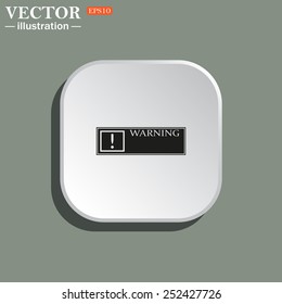 Frame warnings, important information security. Vector illustration EPS 10