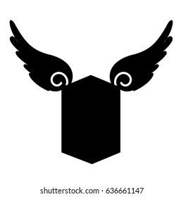 frame with wings icon