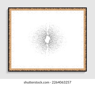 Frame for your design with abstract borders.