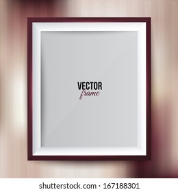 Frame for your photos on colorful background.