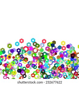 frame for your text with colors elements