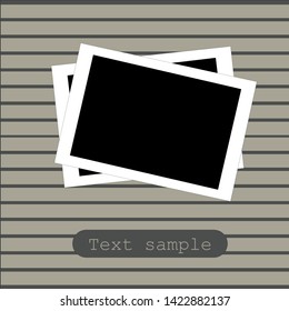 frame for your text design and trendy vector illustration