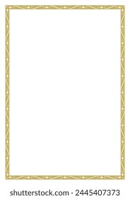 frame for your text, photos or invitations, Frame blank. Elegant frame for certificate, diploma, voucher. vector frame for invitation, congratulation