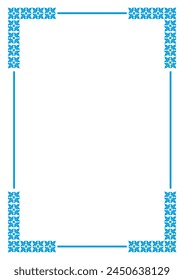 Frame for your text, photos or invitations, Elegant blank for certificate, diploma, voucher, invitation, congratulation 