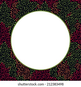 Frame for your text. Vector illustration.