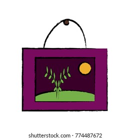 Framed picture icon