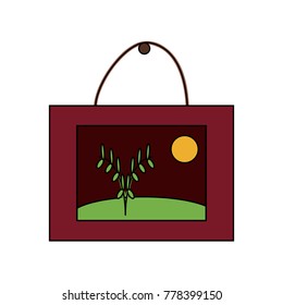 Framed picture icon
