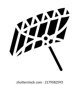 frameless kite glyph icon vector. frameless kite sign. isolated symbol illustration