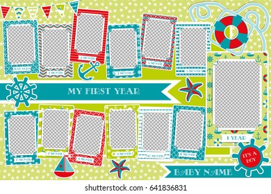 Birthday Collage Frames Images Stock Photos Vectors Shutterstock