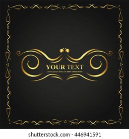 frames classic style gold color