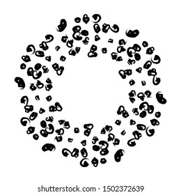 Frames doodle vector. Swirl. Curl ornaments. Ink flourish frames. Boarders. Isolated. Pencil effect collection. Curve borders. Pencil effect isolated frames. Isolated on white background. 