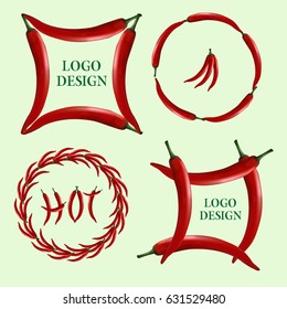 Frames of hot pepper
