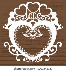 Frames Laser Cutting Frames Stock Vector (Royalty Free) 1148372915