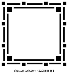 Frames pixel art style, element design for mobile app and web. 
Banner object for your concept design, invitation, greeting card,
 poster, photo frame.