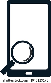 Frames for smartphones, tablets and magnifying glass