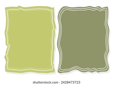 Frames for text in the style of Hand drawn. frame for text or banner for text. Vector illustration. illustration of an hand drawn background
