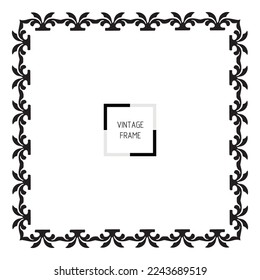frames in vintage style with elements of ornament, art, pattern, background, texture, Vector illustration eps 10, Art.