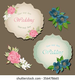 Frames for wedding and for birthday