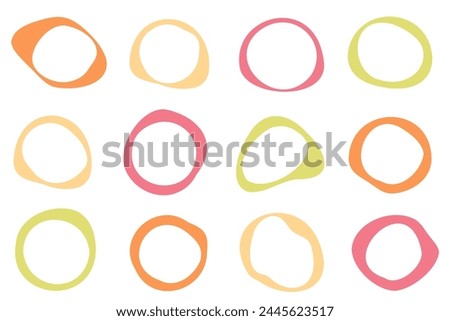 Framesets with colorful fluids such as orange, yellow, pink, etc.