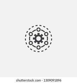 Framework base icon. Simple sign illustration. Framework symbol design. Can be used for web, print and mobile