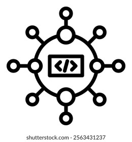 Framework Icon Element For Design