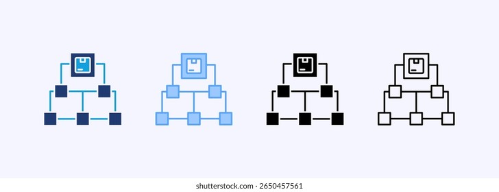 Framework Icon Set Multiple Style Collection