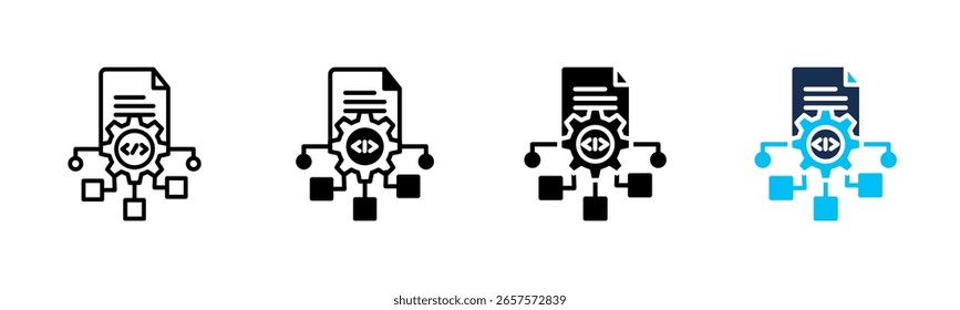 Framework icon sheet multiple style collection