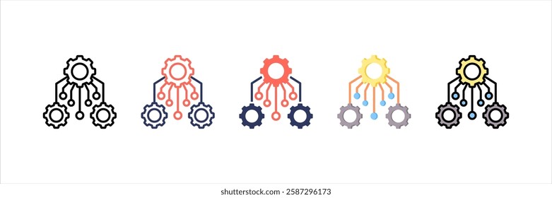 Framework Multi Style Icon Set