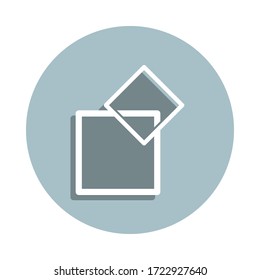 Framework sign badge icon. Simple glyph, flat vector of software development icons for ui and ux, website or mobile application