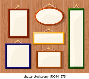 Framework for text. Vector Picture, Photo Frames. Ready for Your Text and Design.