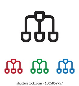 Framework vector icon