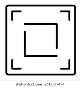 framing  icon vector concept illustration