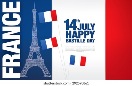 France. 14 july. Happy Bastille Day!