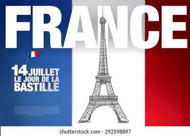 France. 14 july. Happy Bastille Day!