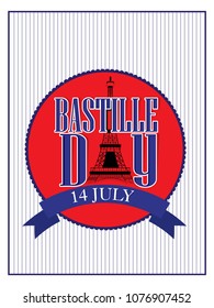 France, 14 th of July. Happy Bastille Day.