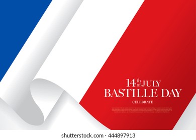 France. 14 th of July. Happy Bastille Day.