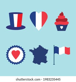 france and bastille day set