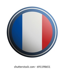 France circle icon