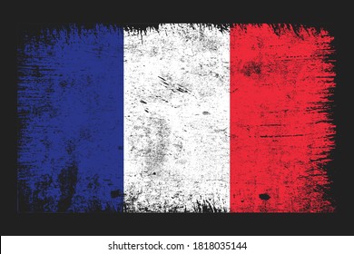 France country Grunge Flag -france  Distressed  flag