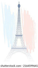 france eiffel tower construction icon