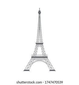 france eiffel tower design, Happy bastille day and french theme Vector illustration