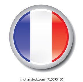 France flag badge