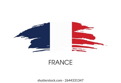 France flag banner background Vector illustration design independence day banner design 