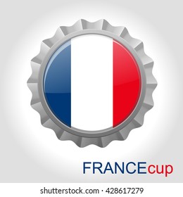 France flag cup