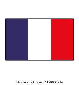 France flag emblem