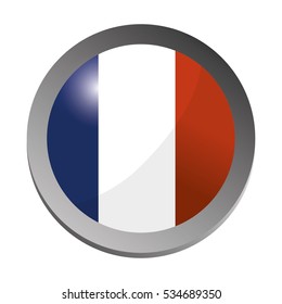 France flag emblem