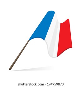 France flag, flag of french republic 