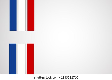 France flag graphic background design for your business. Vector illustration eps 10.
