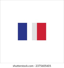 France flag icon vector illustration